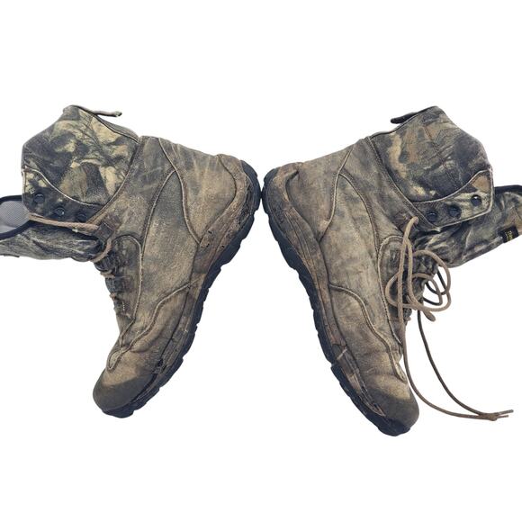 Cabelas Boots Mens 9.5D Thinsulate Ultra Hunting Boots Camo Hiking 81-2160 - Picture 3 of 16